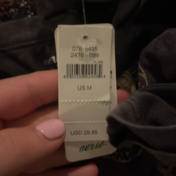 AERIE LONG SLEEVE TEE NWT - Picture 5 of 5